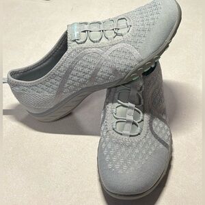 Skechers Women's Light Gray Slip-On Sneakers